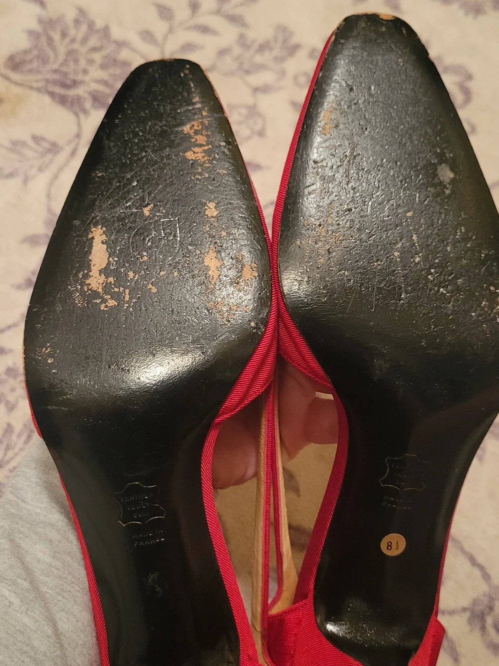 Charles Jourdan Red Women's Pumps